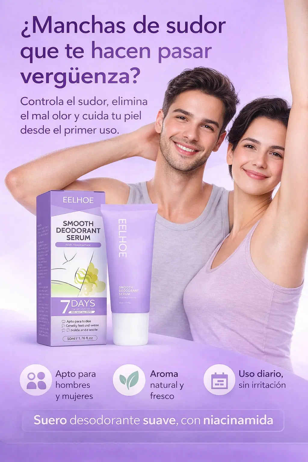 DESODORANTE NATURAL NIACINAMIDE